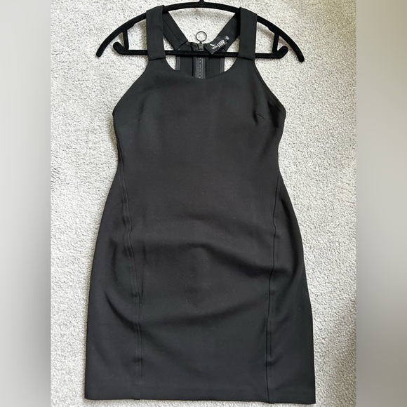 Aritzia Wilfred Free Mini Black Dress - Picture 1 of 8